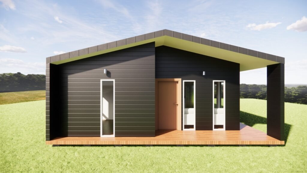 Modelo Tepual 80m2